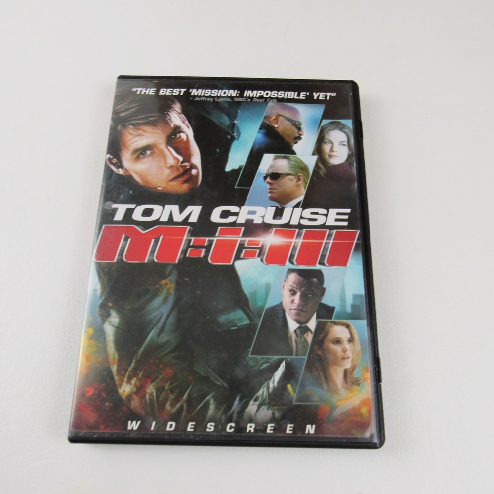 Mission Impossible III Tom Cruise M:I-III‎ Action Adventure Widescreen DVD